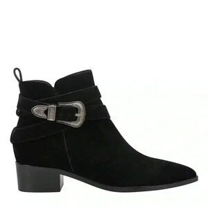 Marc Fisher Black Yandi Bootie